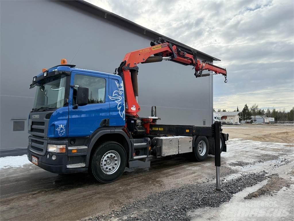 Scania p380 Lastbil med kran