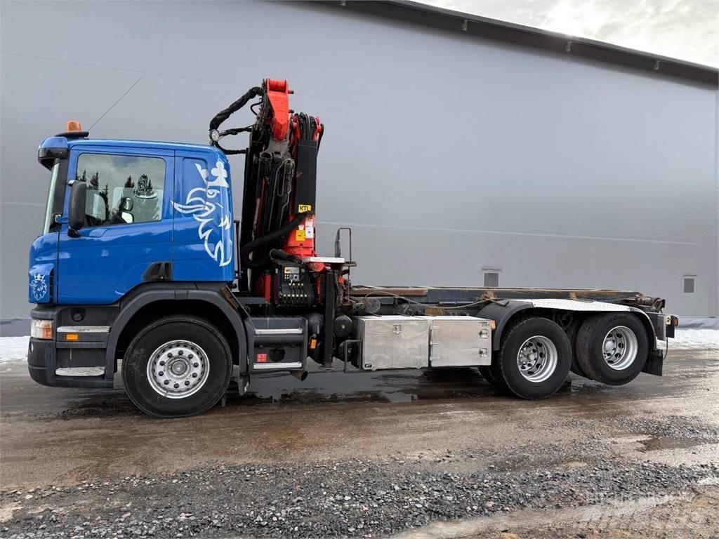 Scania p380 Lastbil med kran