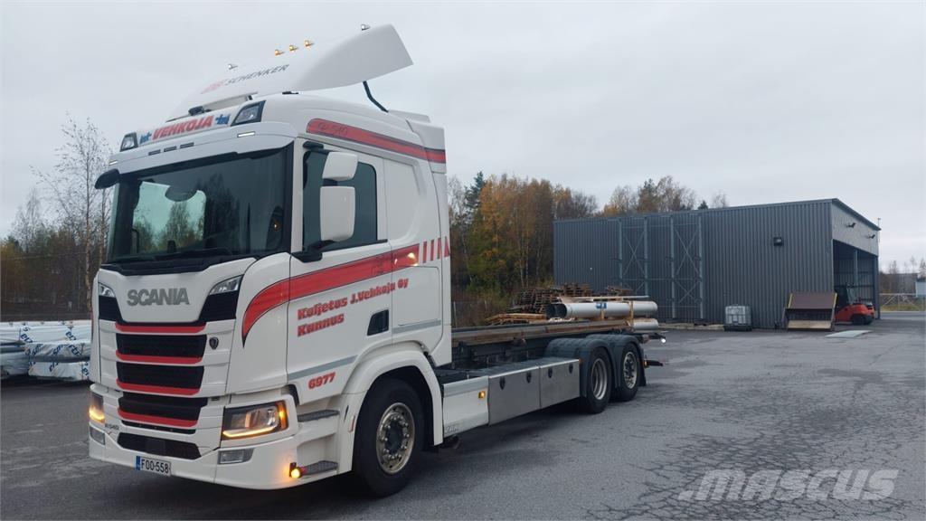 Scania R 540 6x2 Lastbiler med containerramme / veksellad