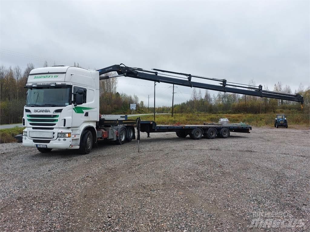 Scania r 560 Lastbil med kran