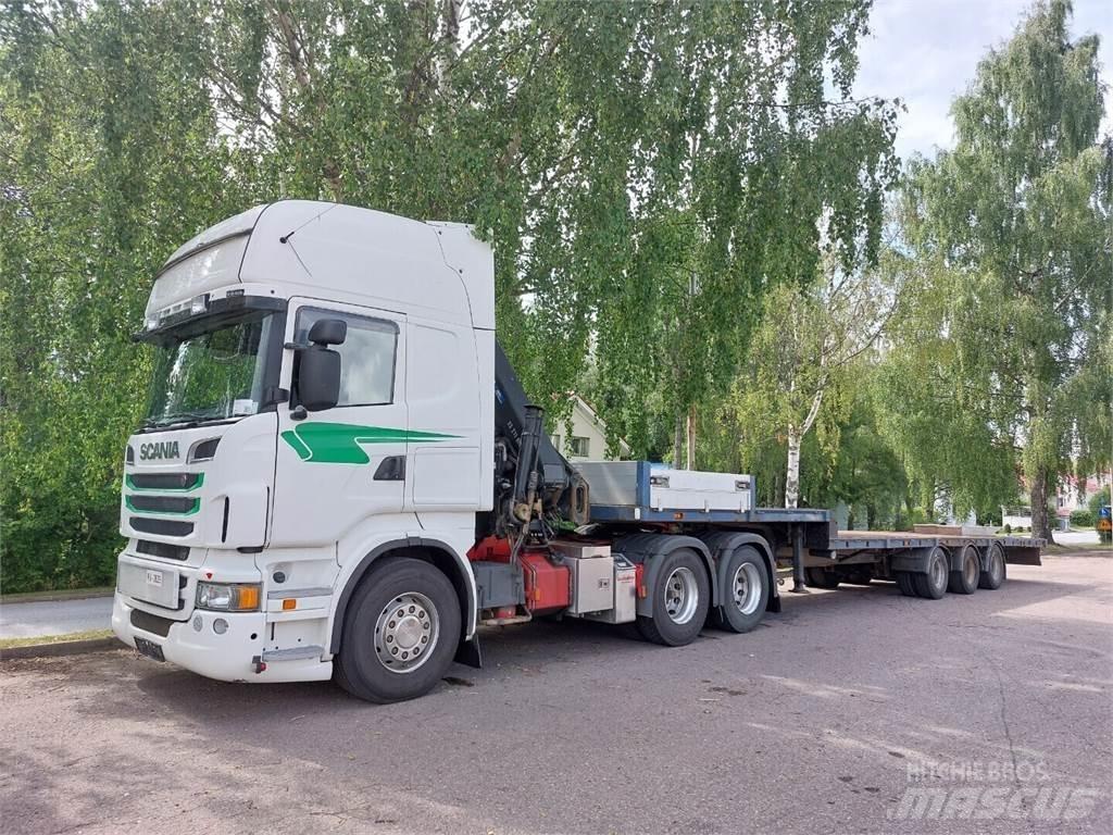 Scania r 560 Lastbil med kran