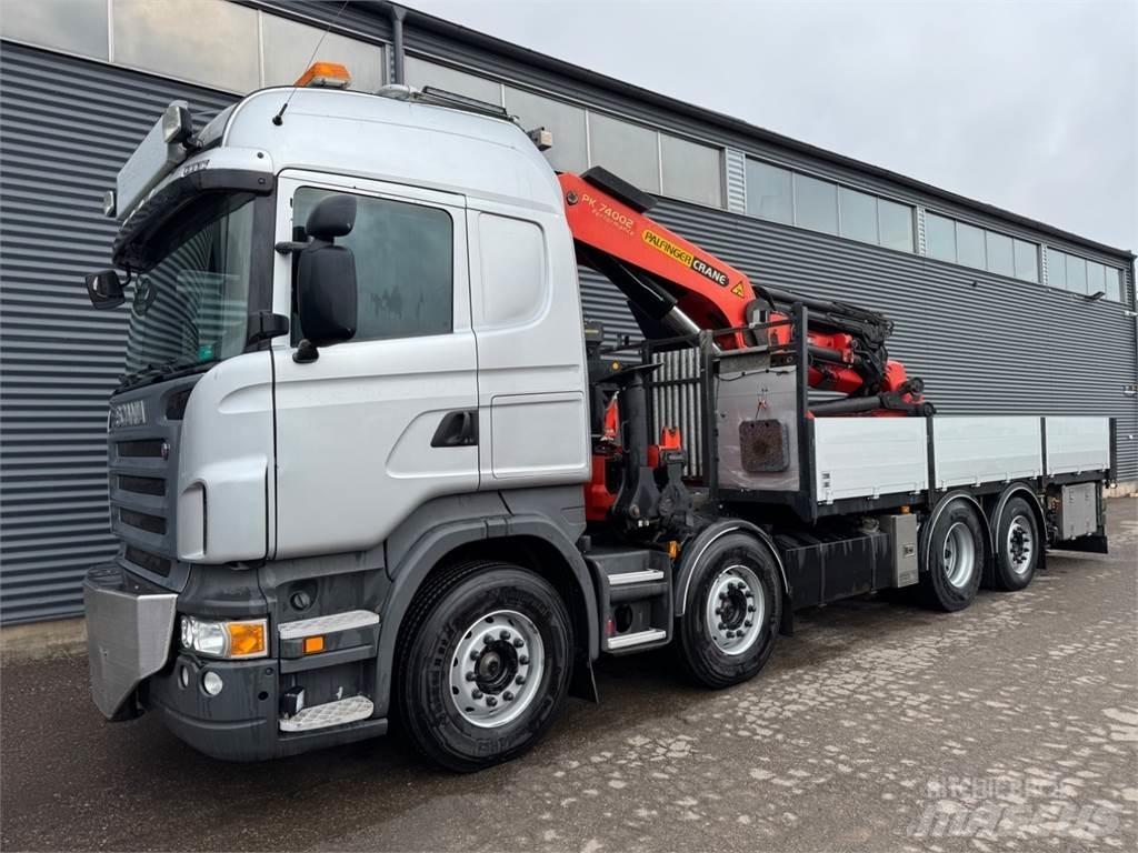Scania R480 8X2*6 Lastbil med kran