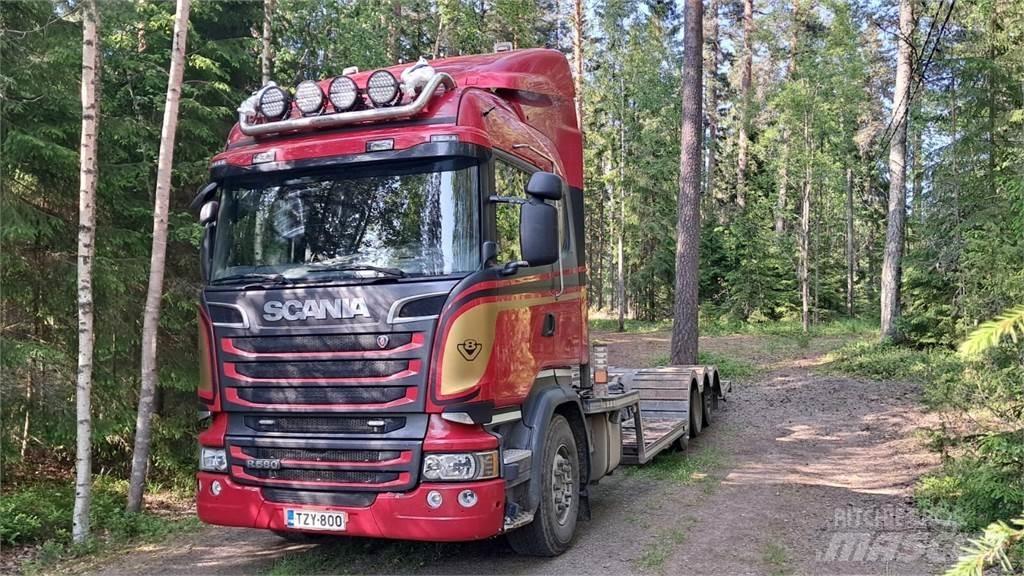Scania R580 Autotransportere / Knæklad