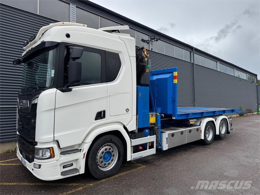 Scania R580 6X2 Lastbil med kran