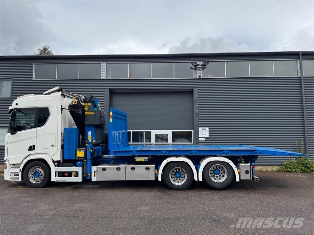 Scania R580 6X2 Lastbil med kran