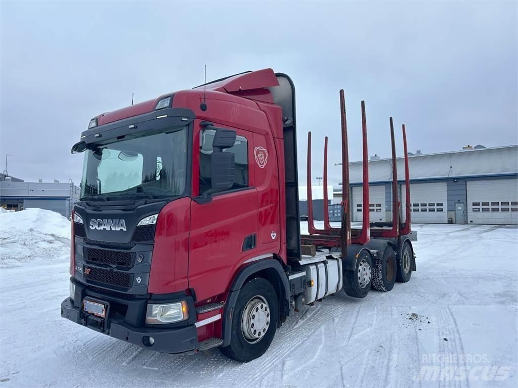 Scania R730 8x4 Tømmertransport