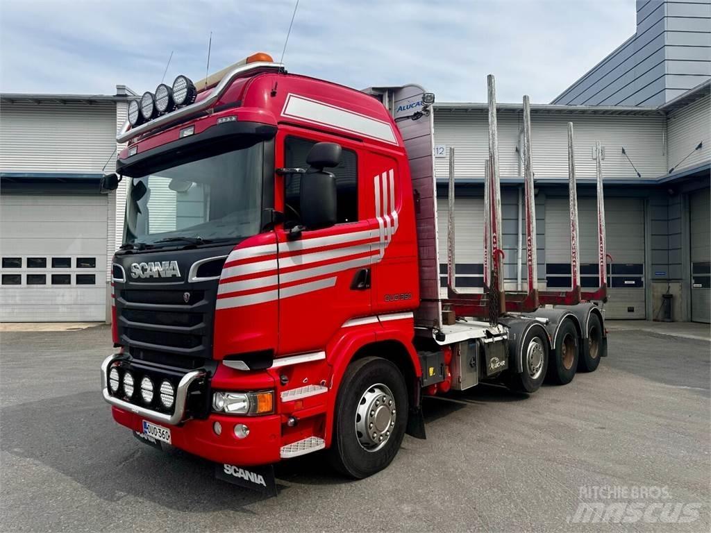 Scania R730 8x4 Tømmertransport