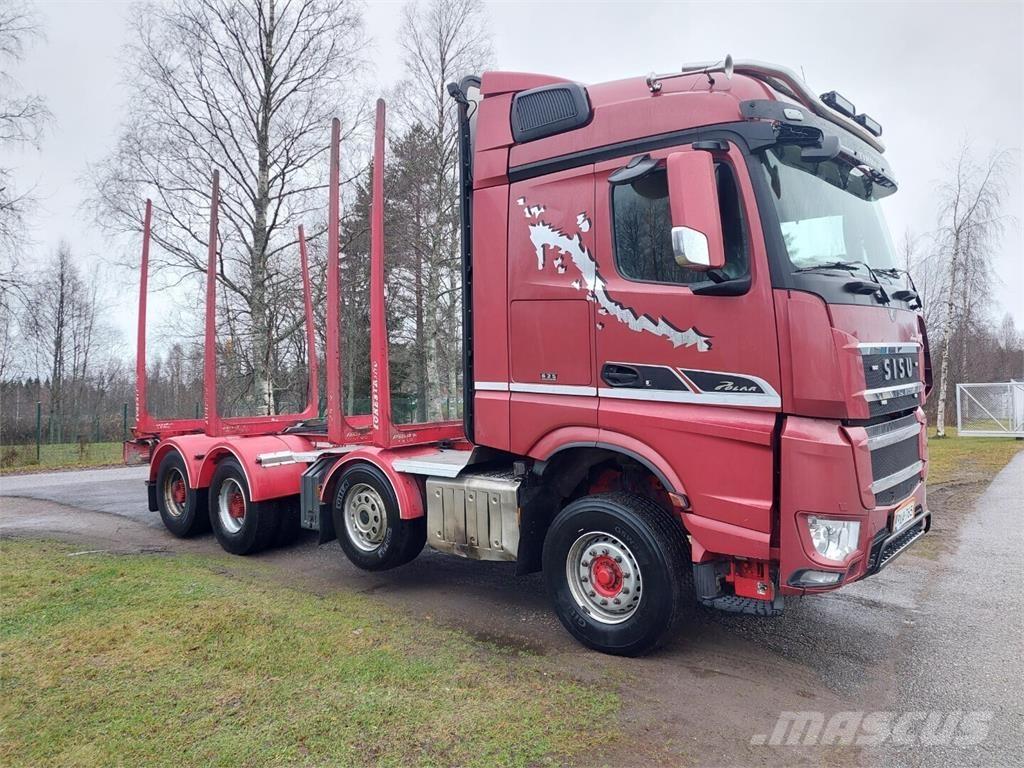 Sisu CK16M 8x4 Tømmertransport