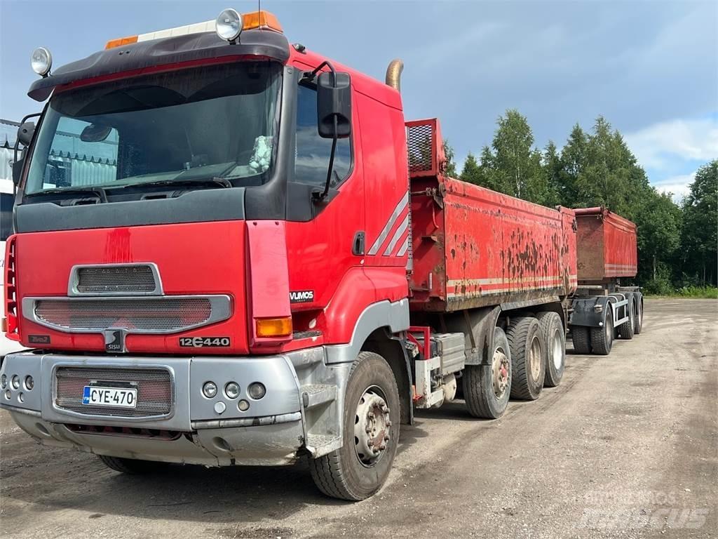 Sisu E12 Lastbiler med tip