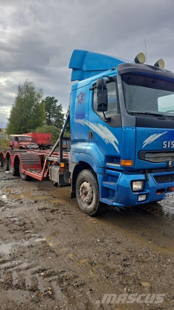 Sisu E12 Skovmaskintransportlastbiler