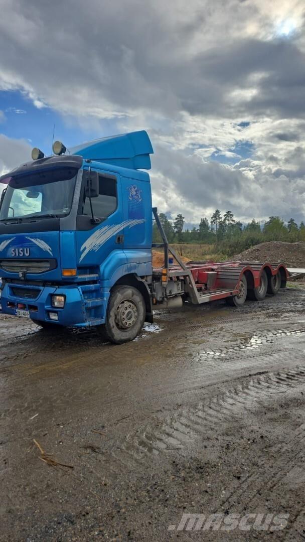 Sisu E12 Skovmaskintransportlastbiler