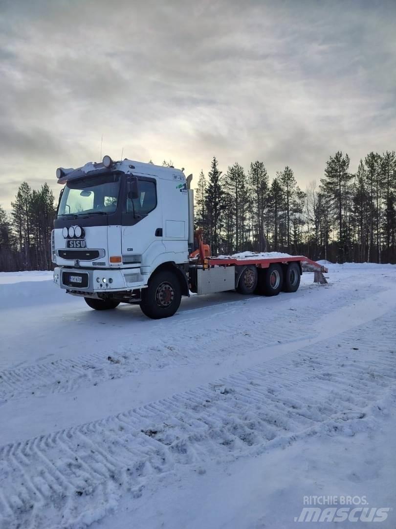 Sisu E13 500HV Autotransportere / Knæklad