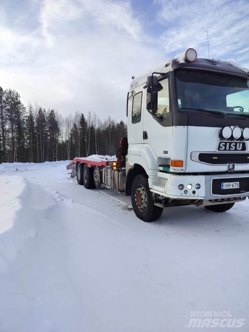 Sisu E13 500HV Autotransportere / Knæklad