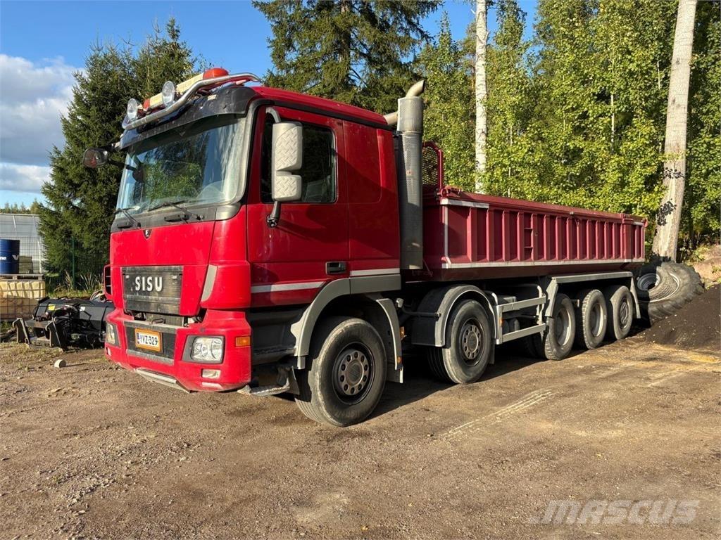 Sisu Polar 10x4 Lastbiler med tip