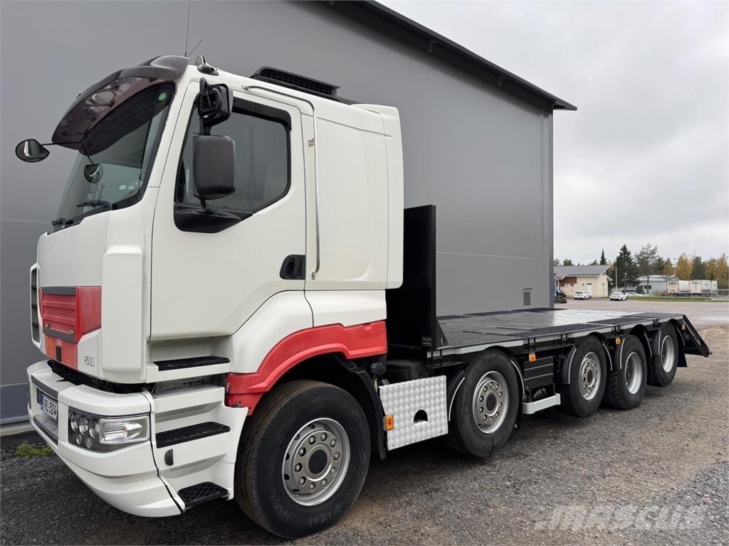 Sisu R500 10x4 Skovmaskintransportlastbiler