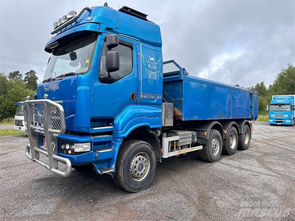 Sisu R500 8x4 Lastbiler med tip