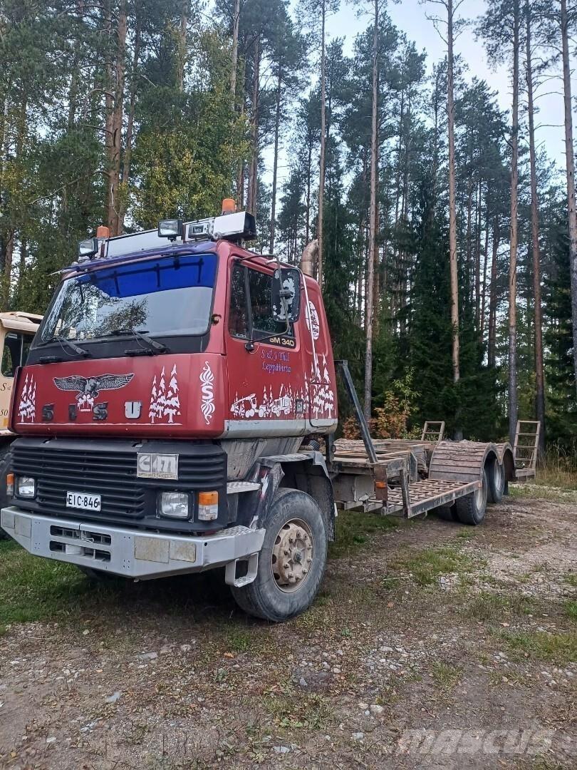 Sisu SM300 Autotransportere / Knæklad