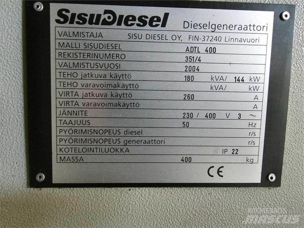  Strömberg 180kVA Andre generatorer