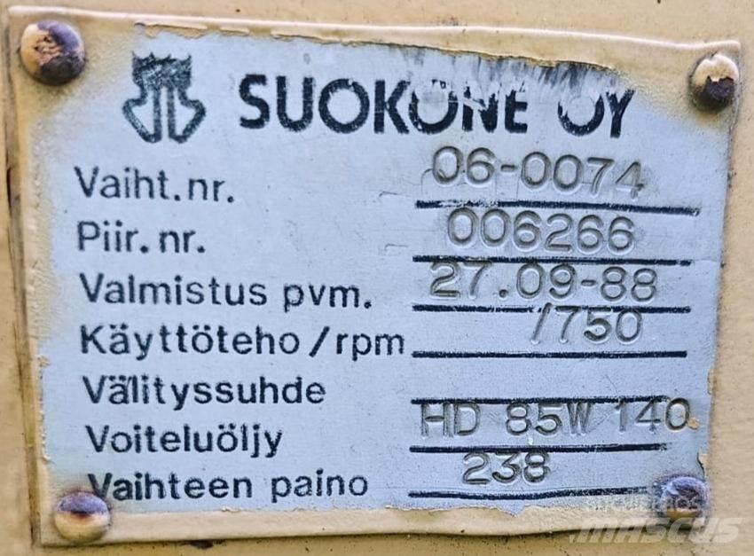 Suokone Jyrsin Entreprenør - Andet