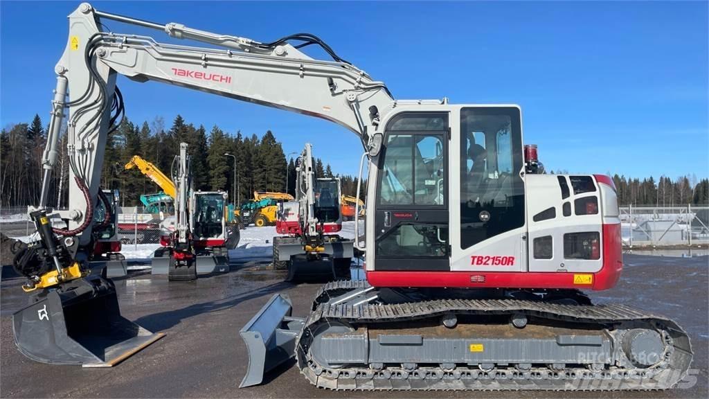 Takeuchi TB2150R Gravemaskiner på larvebånd