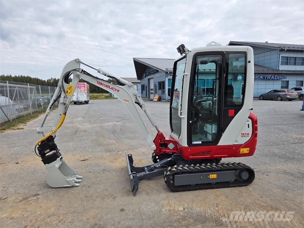 Takeuchi TB216 Minigravemaskiner