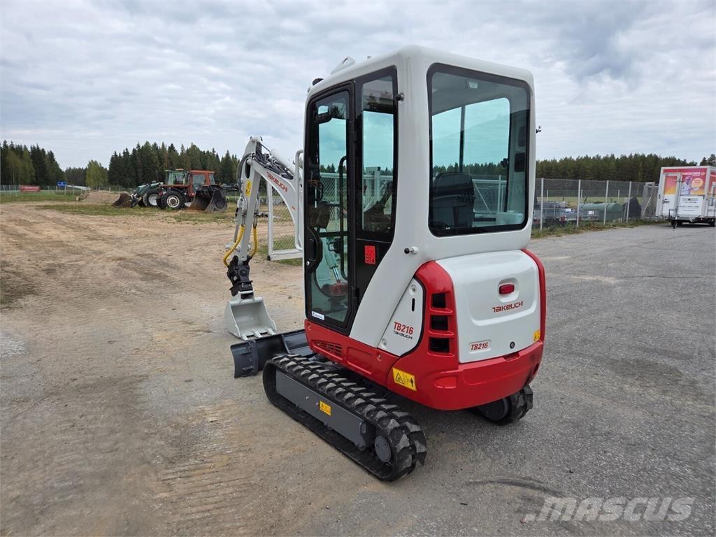 Takeuchi TB216 Minigravemaskiner