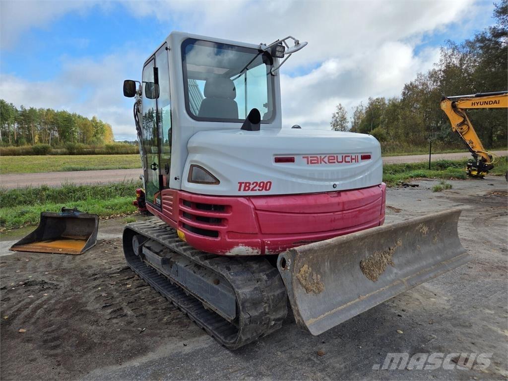 Takeuchi TB290 Midi-gravemaskiner 7t - 12t