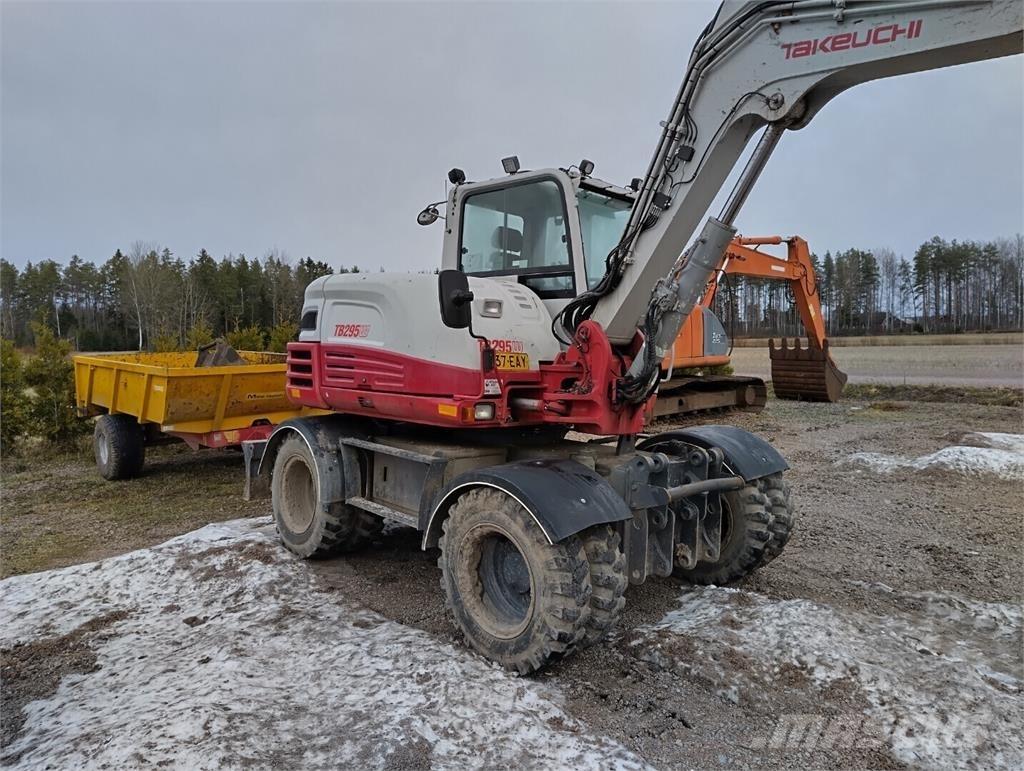 Takeuchi TB295W Gravemaskiner på hjul