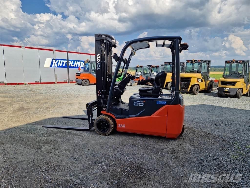 Toyota 8FBE20T El gaffeltrucks