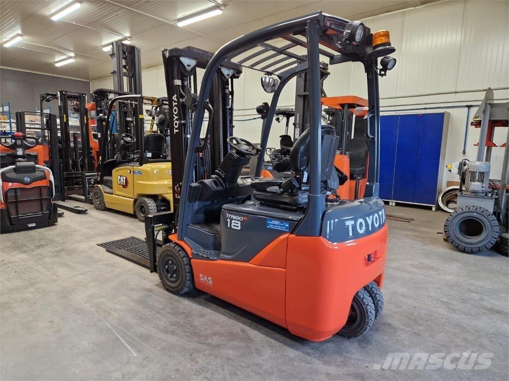 Toyota 8FBEK18T El gaffeltrucks