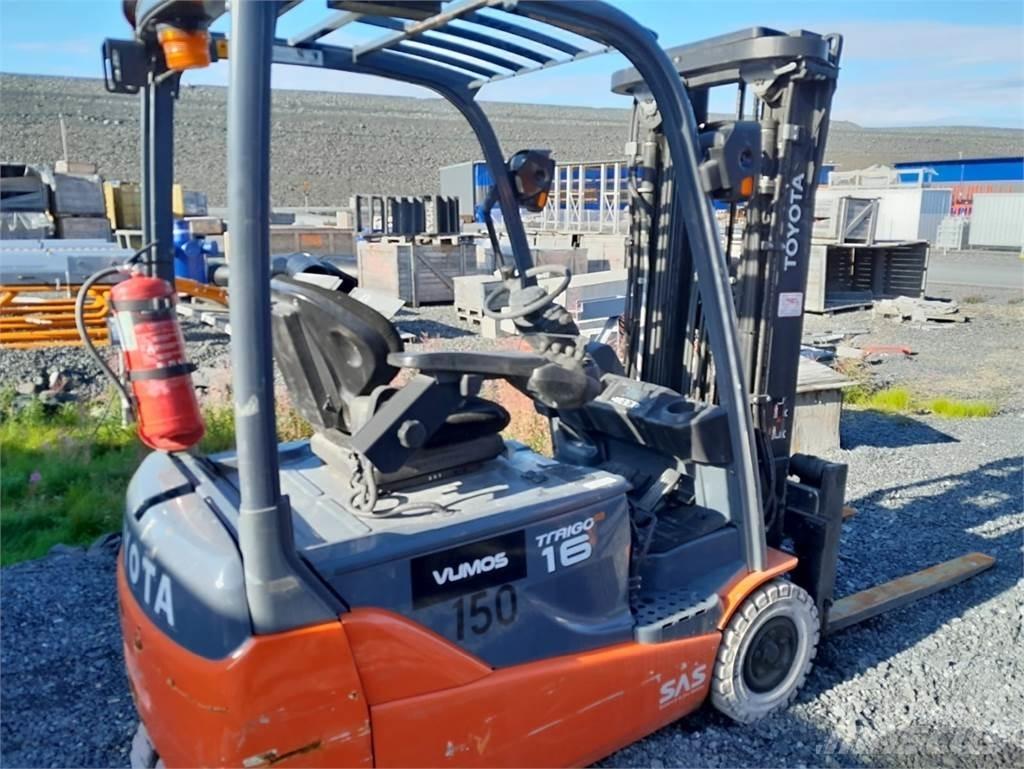 Toyota 8FBET16 El gaffeltrucks