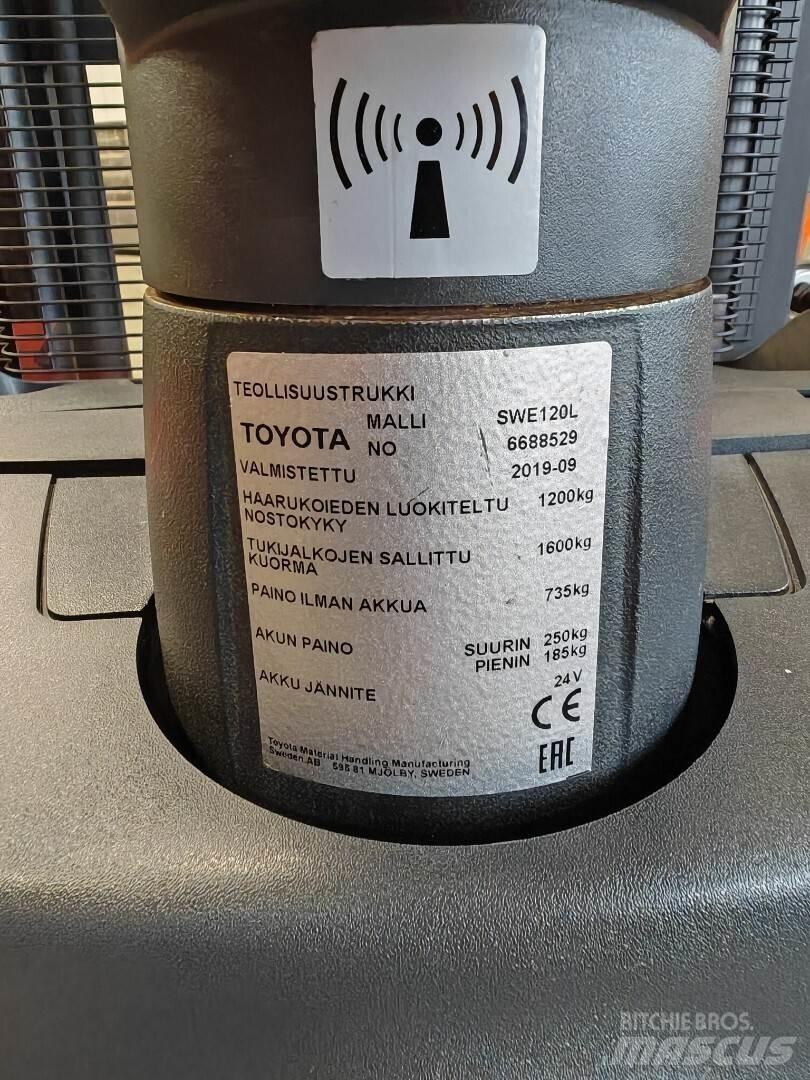 Toyota SWE120L Gaffeltrucks - andre