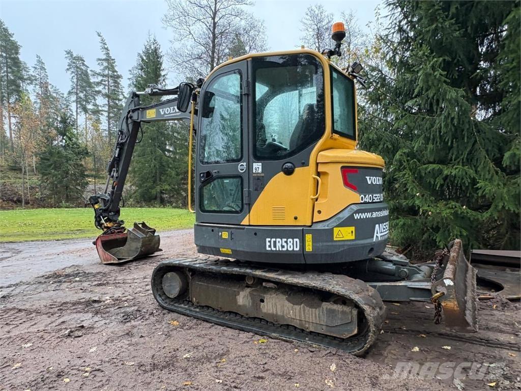Volvo ECR 58 D Minigravemaskiner
