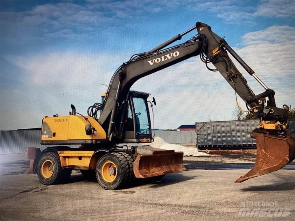 Volvo EW Gravemaskiner på hjul