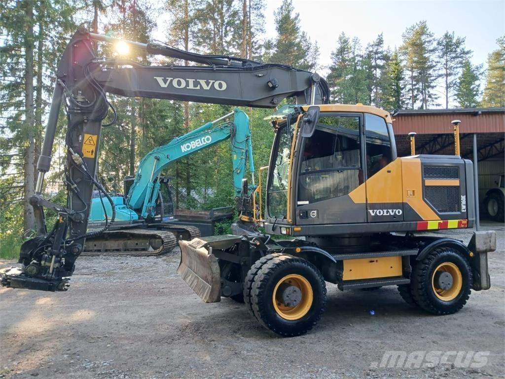 Volvo EW 160 E Gravemaskiner på hjul