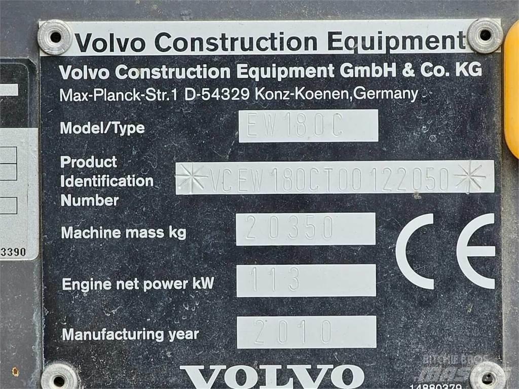 Volvo EW 180 C Gravemaskiner på hjul