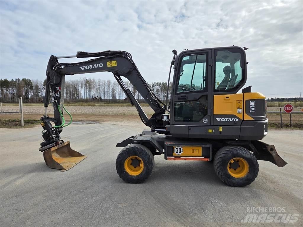 Volvo EW60E Gravemaskiner på hjul