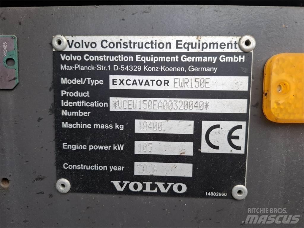 Volvo EWR 150 E Gravemaskiner på hjul