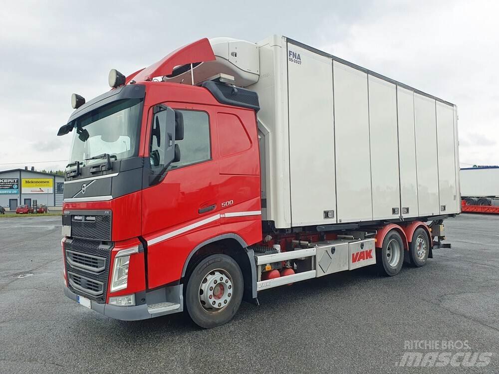 Volvo FH 6X2 -18 Lastbiler med containerramme / veksellad