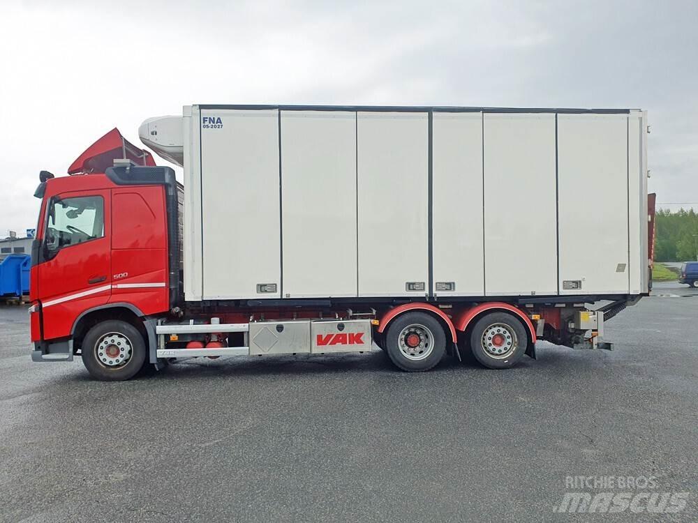 Volvo FH 6X2 -18 Lastbiler med containerramme / veksellad