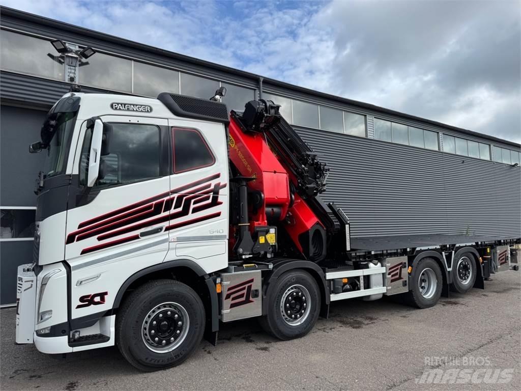 Volvo FH540 8X2*6 Lastbil med kran