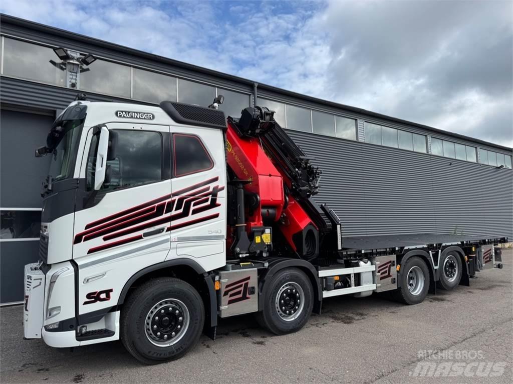 Volvo FH540 8X2*6 Lastbil med kran