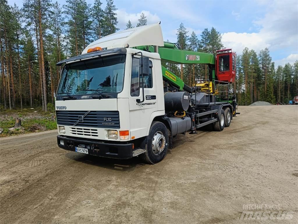 Volvo FL10 Lastbil med kran