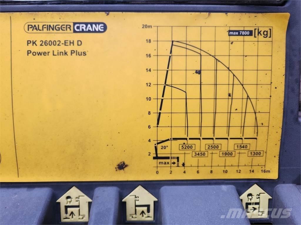 Volvo FMX 6x2 Lastbil med kran