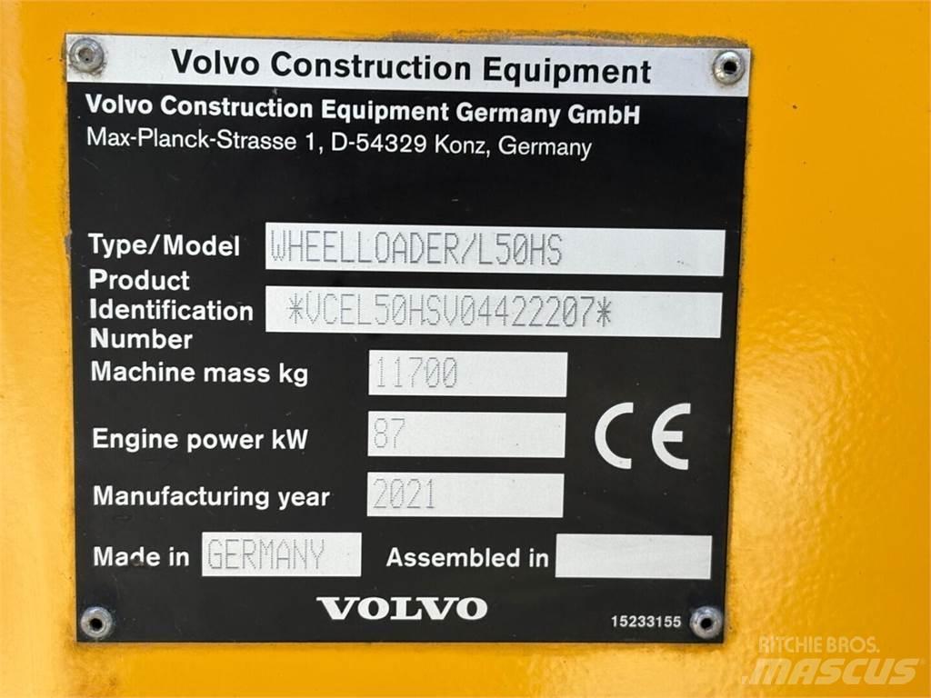 Volvo L 50 H S Læssemaskiner på hjul