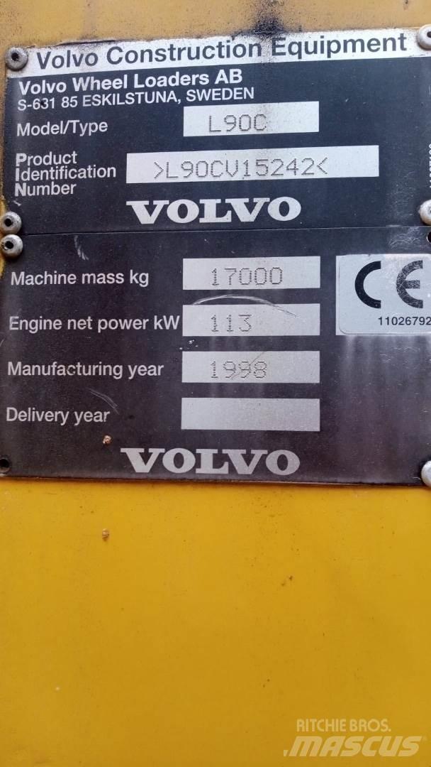 Volvo L90C Læssemaskiner på hjul