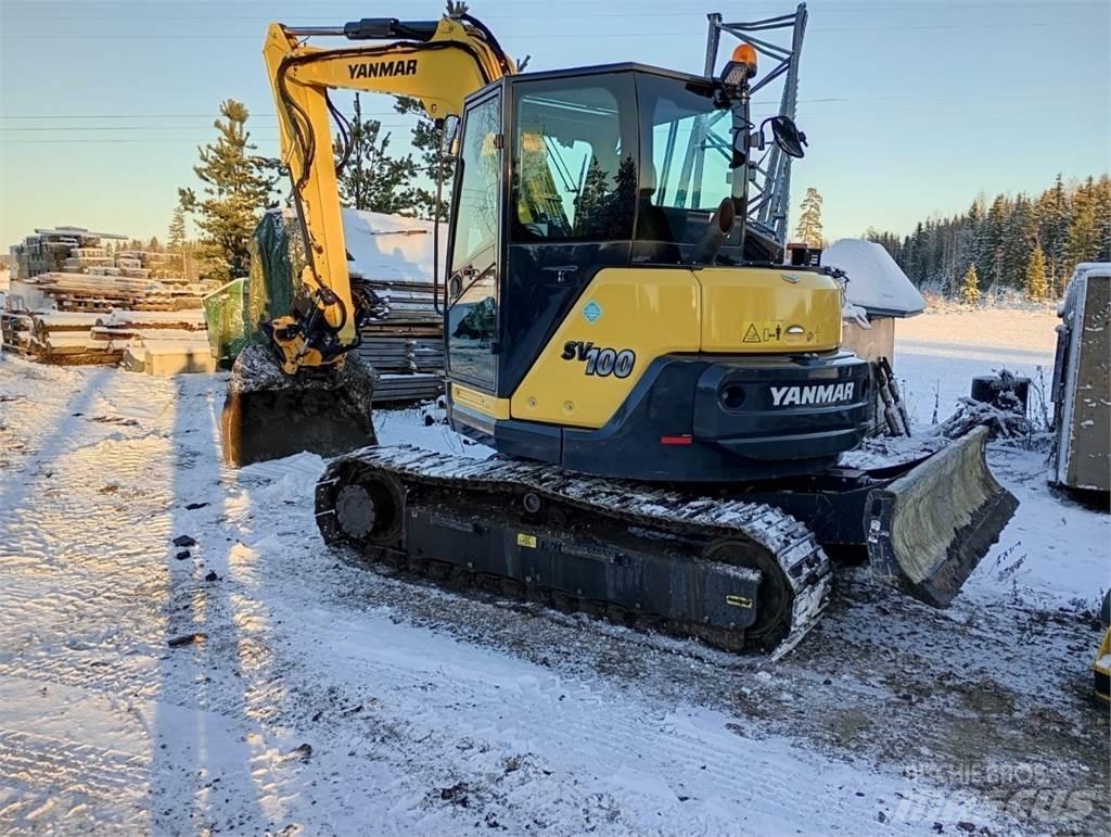 Yanmar SV100 Gravemaskiner på larvebånd