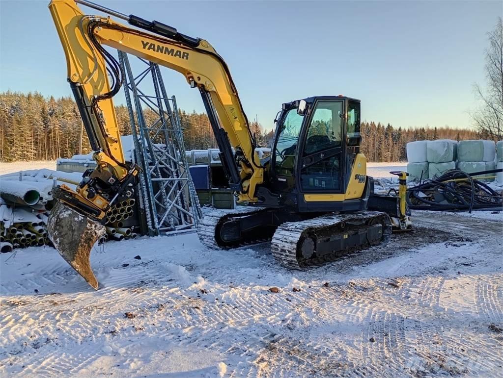 Yanmar SV100 Gravemaskiner på larvebånd