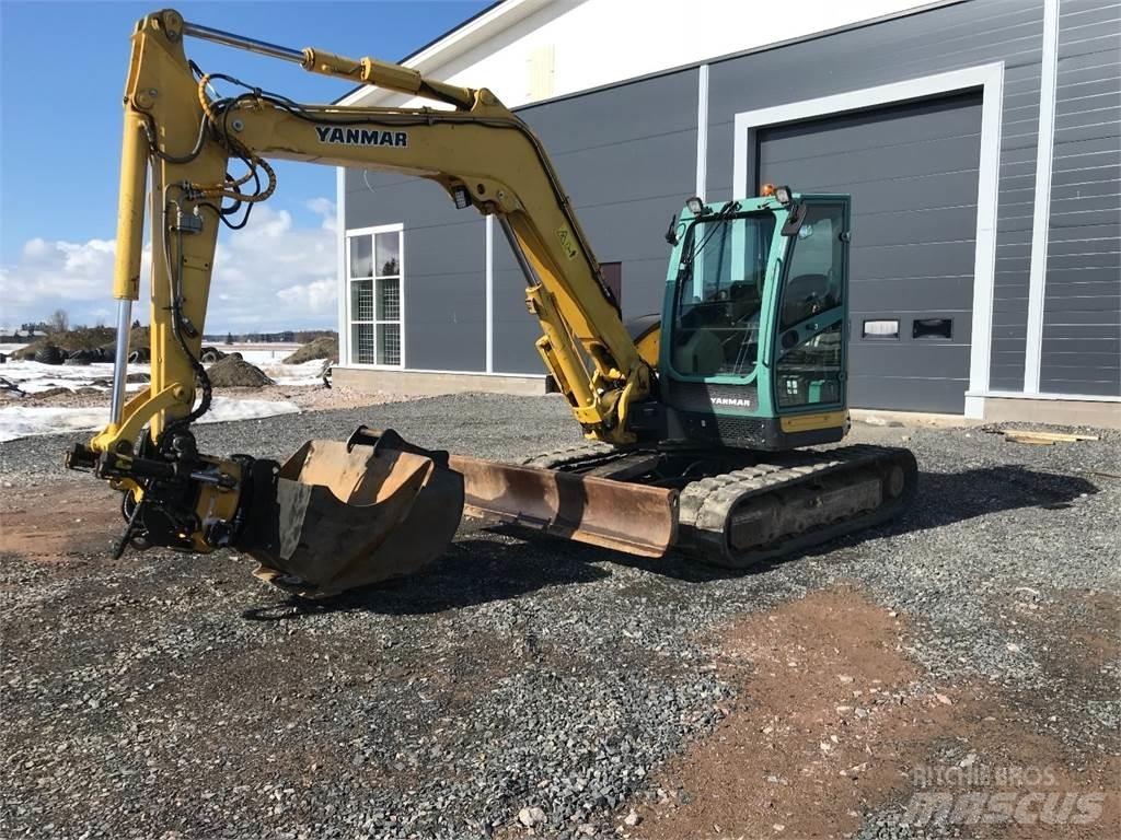 Yanmar Vio 80 Midi-gravemaskiner 7t - 12t