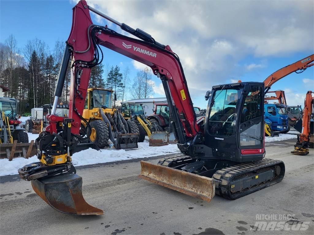 Yanmar Vio 80 Midi-gravemaskiner 7t - 12t